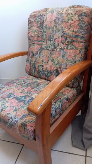 Sofá 2 cuerpos y sillón 1 cuerpo