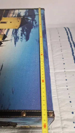 Baúl de Madera Molinos de viento