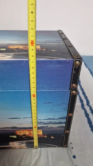 Baúl de Madera Molinos de viento