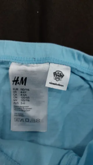 Slip bimbo Pawtrol H&M 5 anni