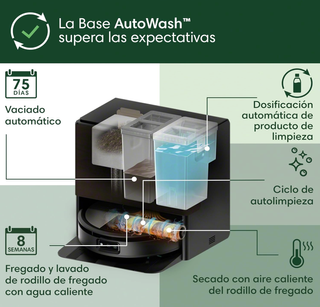 Robot aspirador fregasuelos Roomba Max 705 Combo