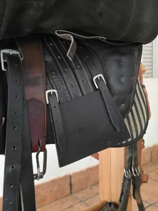 Montura de caballo portuguesa