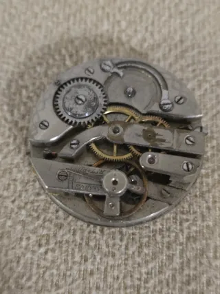 Quadrante e meccanismo orologio da tasca Ricambist