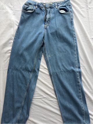 Pantalón vaquero azul Pull&Bear