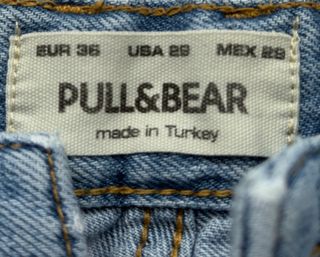 Pantalón vaquero azul Pull&Bear
