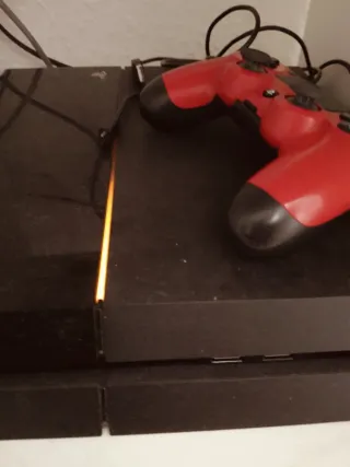 PS4 (PlayStation 4) + Mando Rojo LIBRE