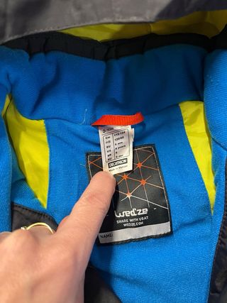 Chaqueta esquí niño 6-7 años y pantalon ICEPEAK