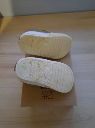 Zapatillas Paterna Rayo Microfibra Piedra-Blanco M