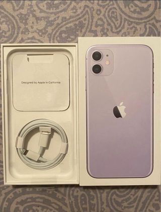 iPhone 11 Malva 128GB + Fundas Regalo