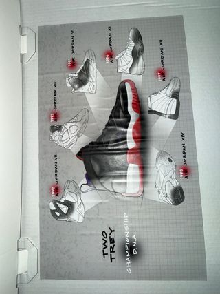 Zapatillas Jordan Negras y Rojas