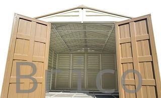 Caseta PVC Woodbridge Plus 405x324x233 cm - Duramax