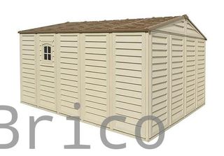 Caseta PVC Woodbridge Plus 405x324x233 cm - Duramax