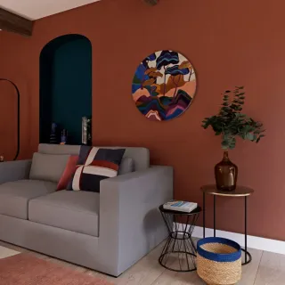 Tavolo Ausiliare Nero in Metallo Nero