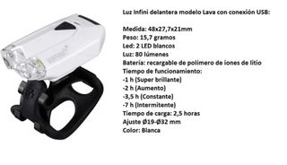 Luces bicicleta