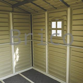 Caseta PVC Woodside 239x324x233 cm - Duramax