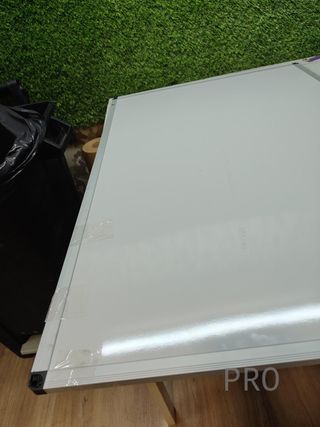 Pizarra blanca magnética con marco - Vizpro