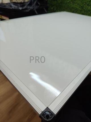 Pizarra blanca magnética con marco - Vizpro