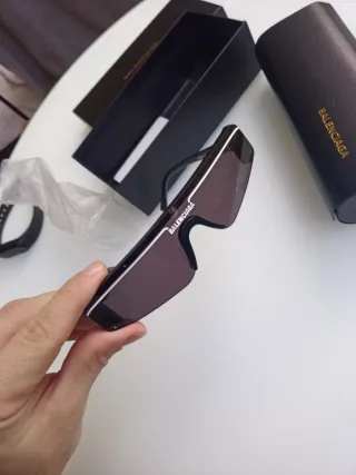 Gafas Balenciaga Negras y Marrones