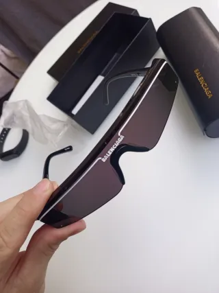 Gafas Balenciaga Negras y Marrones