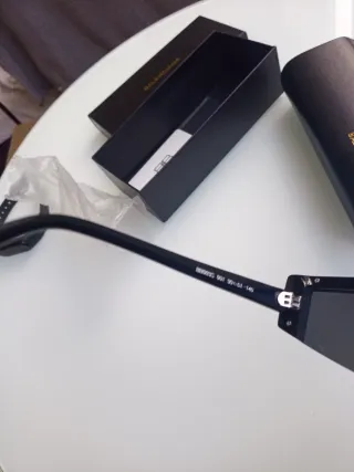 Gafas Balenciaga Negras y Marrones