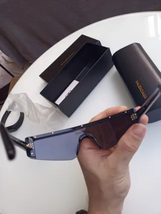 Gafas Balenciaga Negras y Marrones