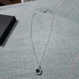 Colgante Plata Moissanita Multicolor