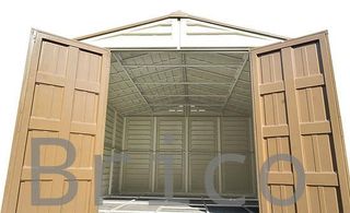 Caseta PVC Woodbridge Plus 405x324x233 cm - Duramax