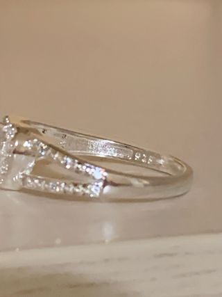 Anello Cuore Argento 925 Misura 19