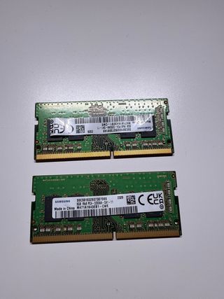 2x Samsung 8GB DDR4 RAM M471A1K43EB1-CWE