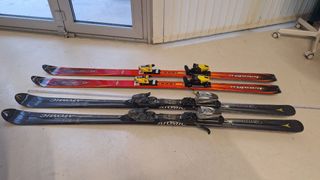 2 Pares de Esquís Atomic y Rossignol 170cm