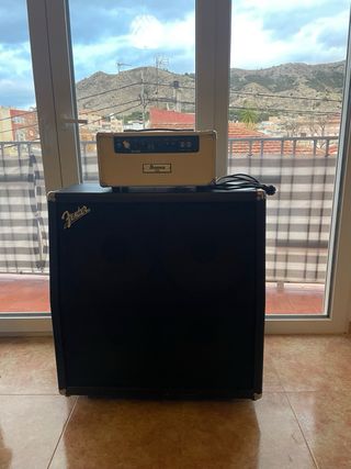 Amplificador Ibanez TSA15H Tube Screamer+altavoces
