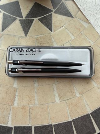 Conjunto Caran d'Ache Bolígrafo y Portaminas