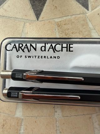 Conjunto Caran d'Ache Bolígrafo y Portaminas