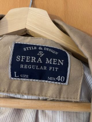 Chaqueta Sfera Beige Talla L
