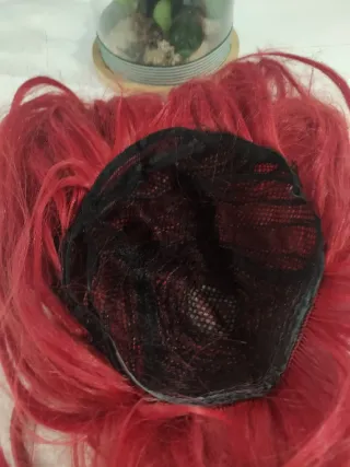 Peluca Larga Roja Sirenita Ariel