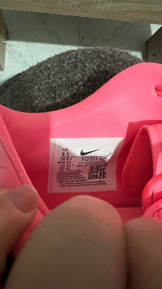 Zapatillas Fútbol Nike Pink Talla 43