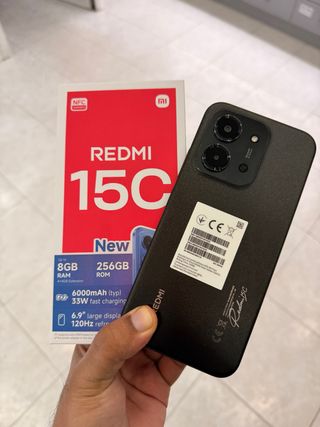Xiaomi Redmi 15C 256GB Negro