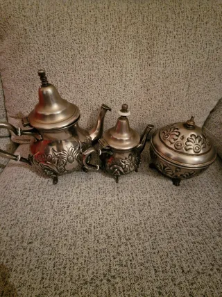 Set 2 Teteras y Azucarero Marroquí