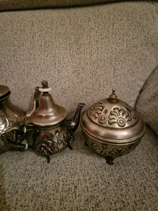 Set 2 Teteras y Azucarero Marroquí