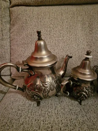 Set 2 Teteras y Azucarero Marroquí