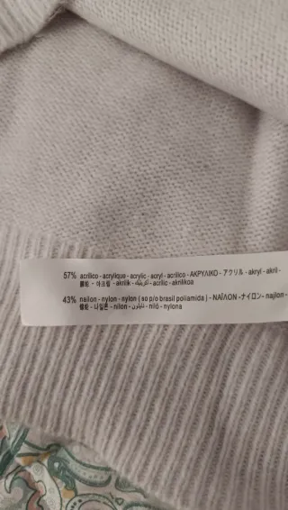 Jersey lana oversize Zara