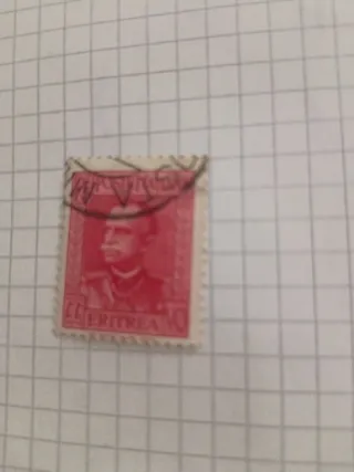 Francobollo Eritrea effigie