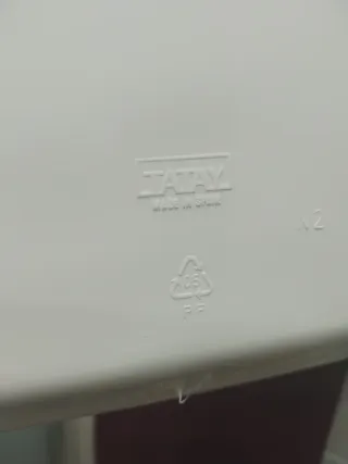 Estantería PVC Baño Blanca