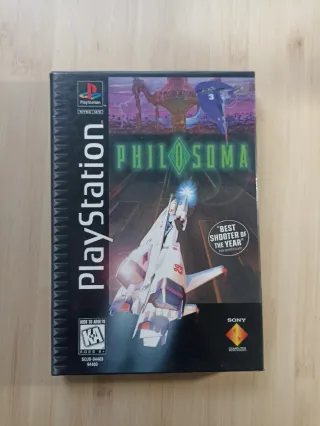 Philosoma PS1 en caja grande playstation