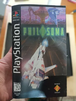 Philosoma PS1 en caja grande playstation