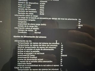 MacBook Pro 15” i7 16GB RAM 1TB SSD Batería Nueva