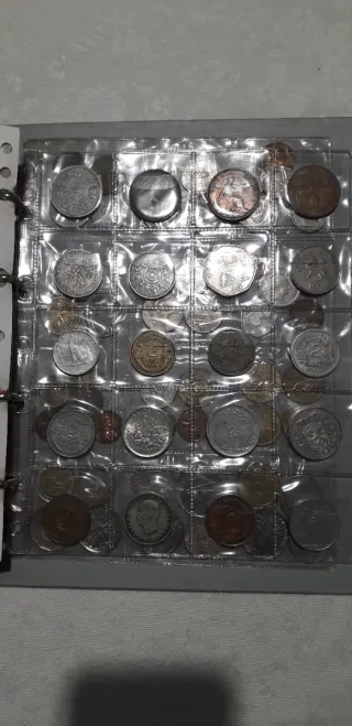 Álbum de monedas 1928-1971 (231 uds)