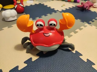 Cangrejo musical para bebé