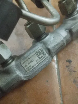 Rampa Common Rail con sensor