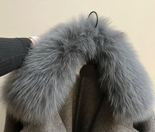 Cuello Piel Zorro Natural | NUEVO A ESTRENAR